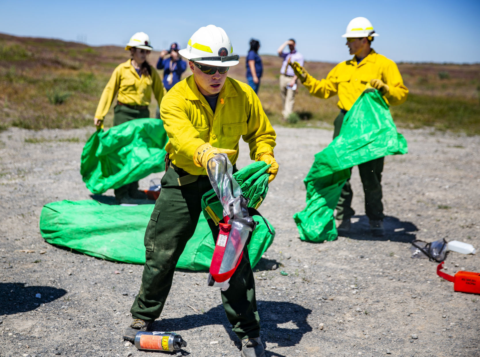 BLM firefighters train for upcoming season